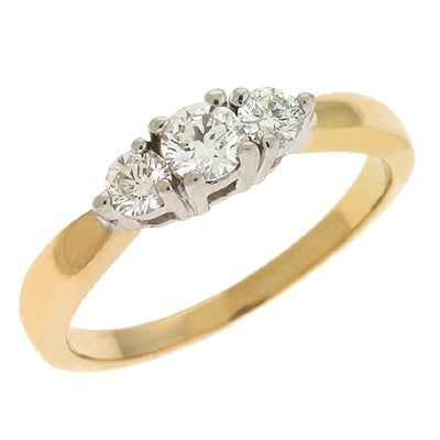 Three Stone Ring - EN6909YW