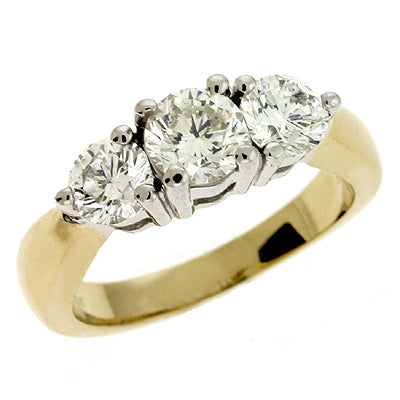 Three Stone Ring - EN6911YW