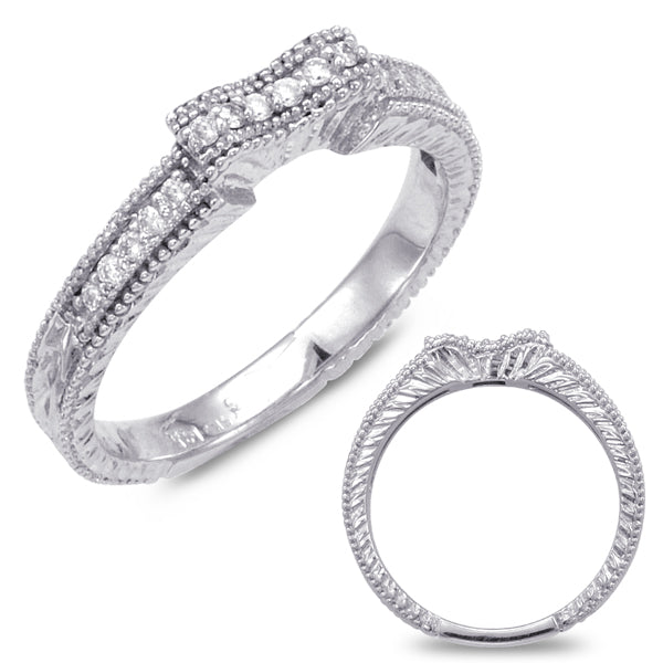 White Gold Matching Band - EN6914-BWG