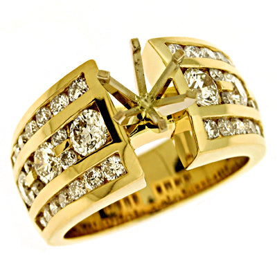 Yellow Gold Engagement Ring - EN6919YG