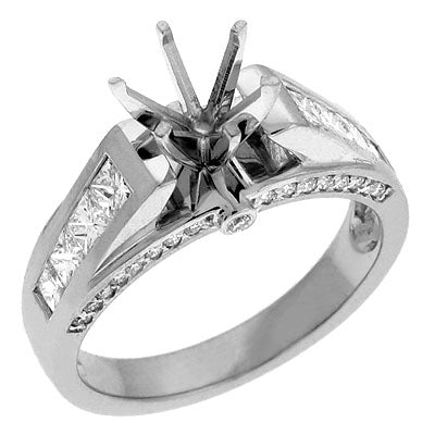 Platinum Engagement Ring - EN6922-PL