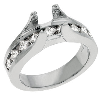 White Gold Engagement Ring - EN6924SEWG