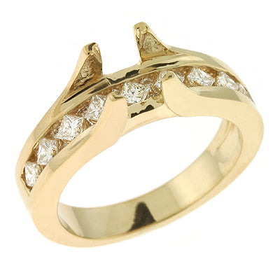 Yellow Gold Engagement Ring - EN6924SEYG