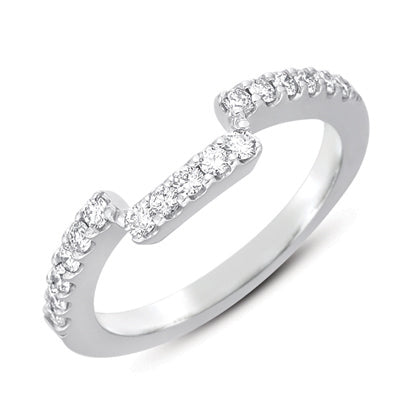 White Gold Matching Band - EN6932-BWG