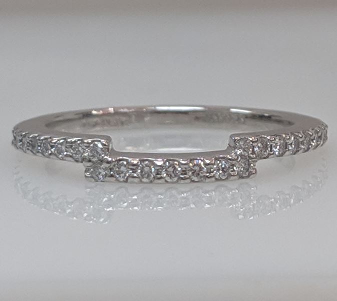 White Gold Matching Band - EN6945-BWG