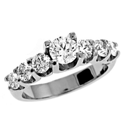 White Gold Engagement Ring - EN6955WG