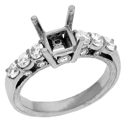 White Gold Engagement Ring - EN6960WG