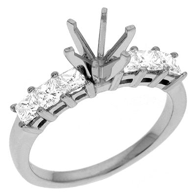 White Gold Engagement Ring - EN6964WG