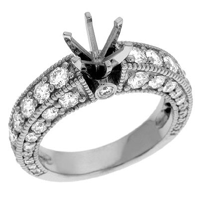 White Gold Engagement Ring - EN6965WG