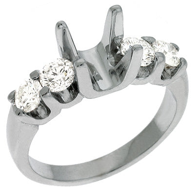 Platinum Engagement Ring - EN6967-PL