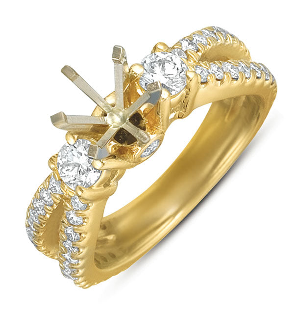 Yellow Gold Engagement Ring - EN6969YG