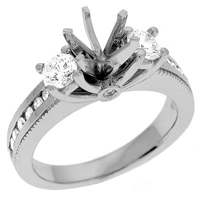 White Gold Engagement Ring - EN6971WG