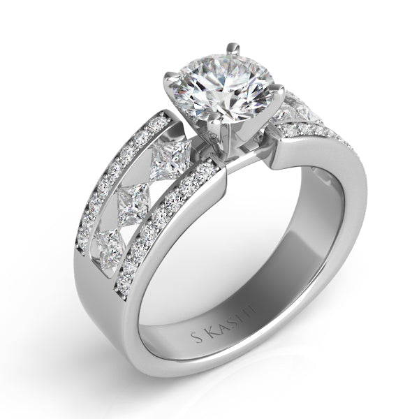 Palladium Engagement Ring - EN6978-PD