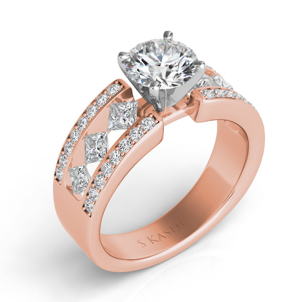 Rose Gold Engagement Ring - EN6978RG