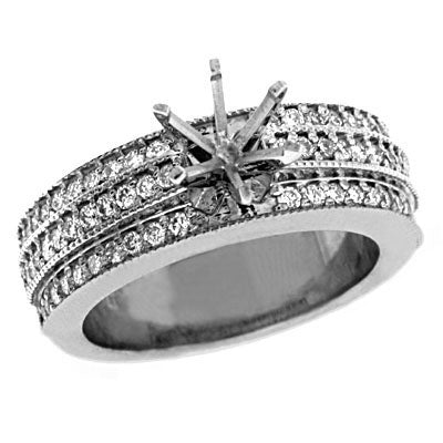 White Gold Engagement Ring - EN6984WG