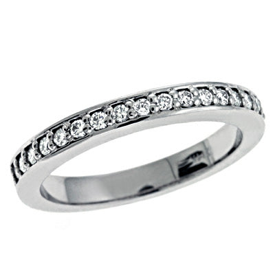 White Gold Matching Band - EN6986-BWG