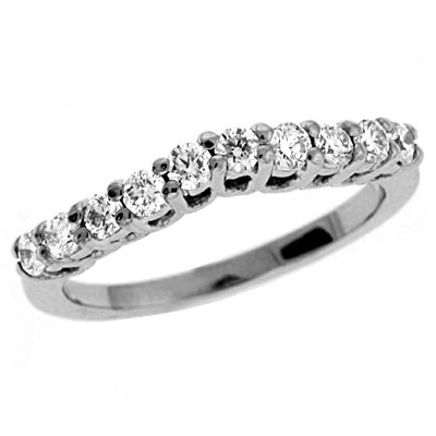 White Gold Matching Band - EN6987-BWG