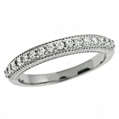 White Gold Matching Band - EN6988-BWG
