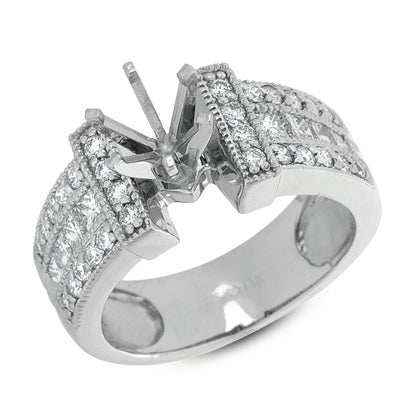 White Gold Engagement Ring - EN6993WG