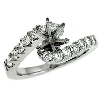 Platinum Engagement Ring - EN6997-PL