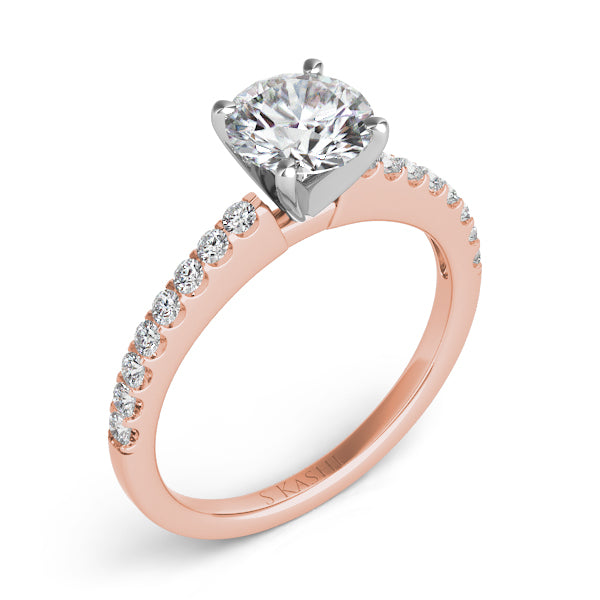 Rose Gold Engagement Ring - EN7004RG