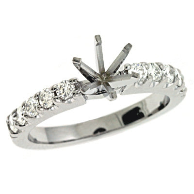 Platinum Engagement Ring - EN7005-PL