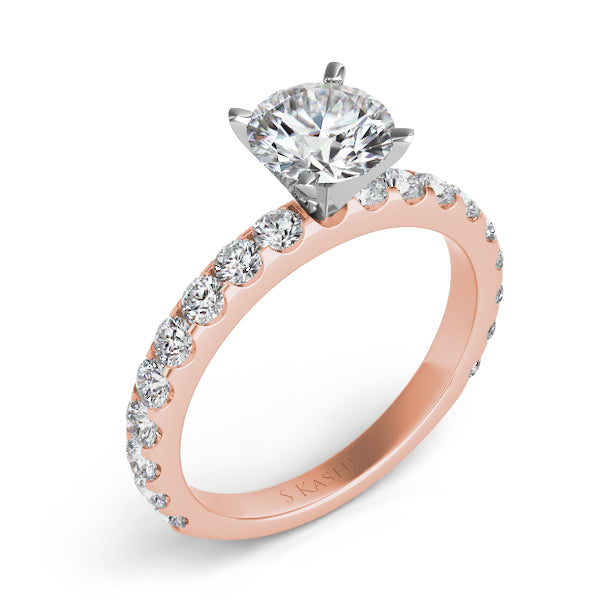 Rose Gold Engagement Ring - EN7006RG