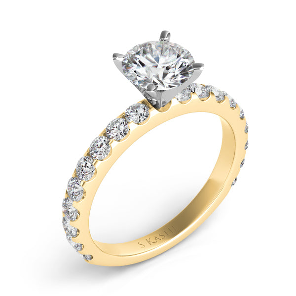 Yellow Gold Engagement Ring - EN7006YG