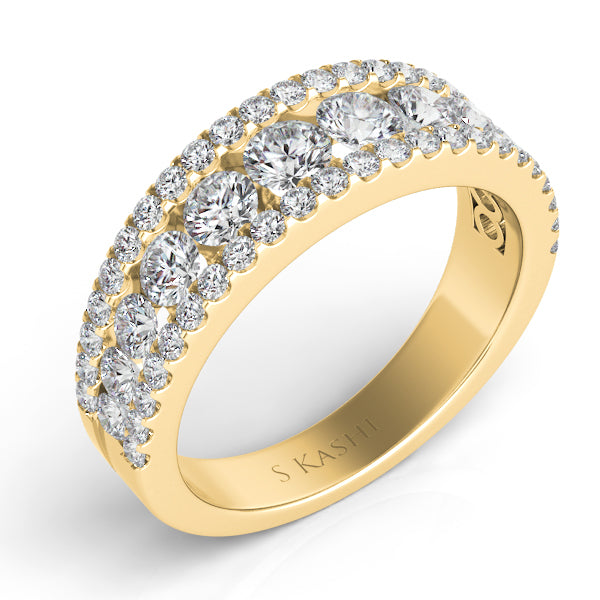 Yellow Gold Matching Band - EN7008-BYG