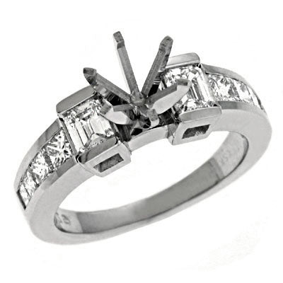 White Gold Engagement Ring - EN7012WG