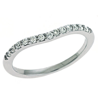 White Gold Matching Band - EN7020-BWG