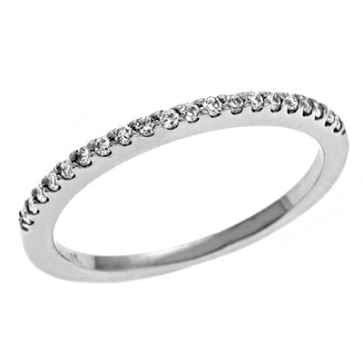 White Gold Matching Band - EN7024-BWG