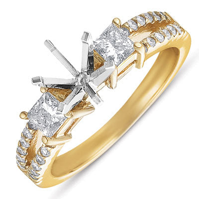 Yellow Gold Engagement Ring - EN7024YG