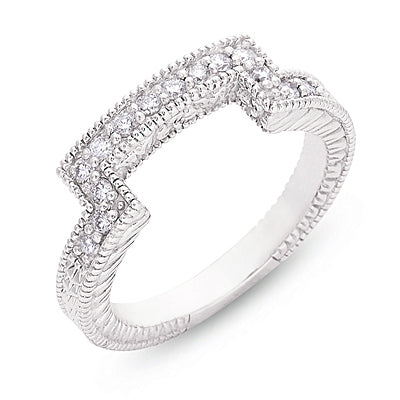 White Gold Matching Band - EN7030-BWG