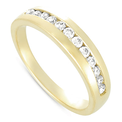 Yellow Gold Matching Band - EN7032-BYG