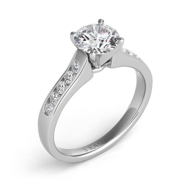 White Gold Engagement Ring - EN7032WG
