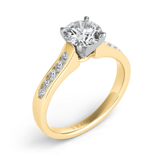 Yellow Gold Engagement Ring - EN7032YG