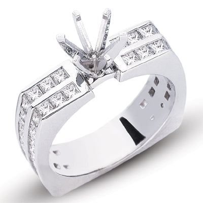 White Gold Engagement Ring - EN7040WG