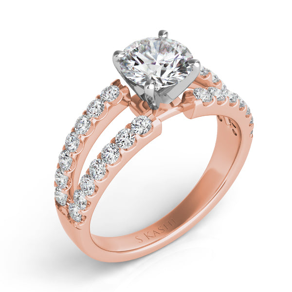 Rose Gold Engagement Ring - EN7041RG