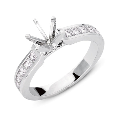 Platinum Engagement Ring - EN7042-PL