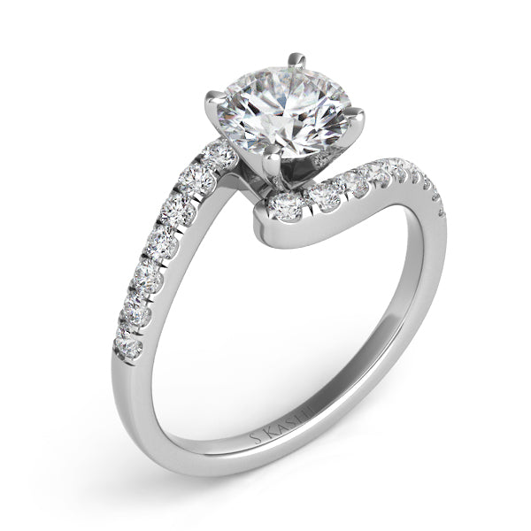 Platinum Engagement Ring - EN7043-PL