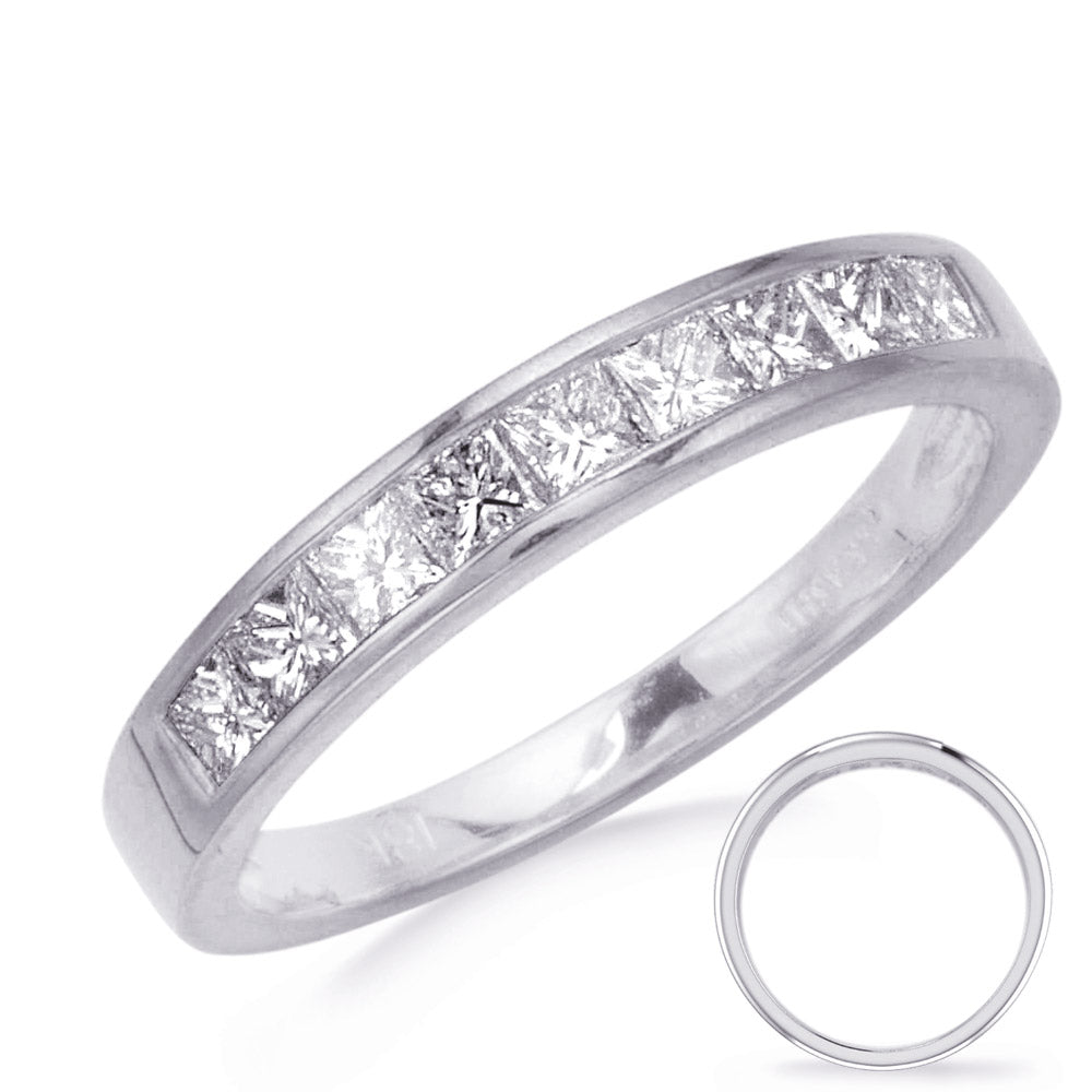 White Gold Matching Band - EN7049-BWG