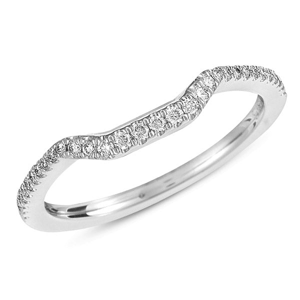 White Gold Matching Band - EN7067-B10WG