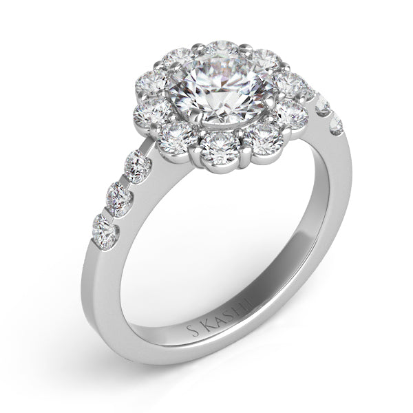 Palladium Engagement Ring - EN7072-1PD