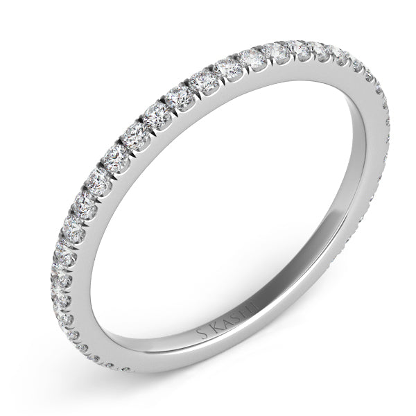 White Gold Matching Band - EN7077-BWG