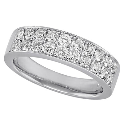 White Gold Matching Band - EN7078-BWG