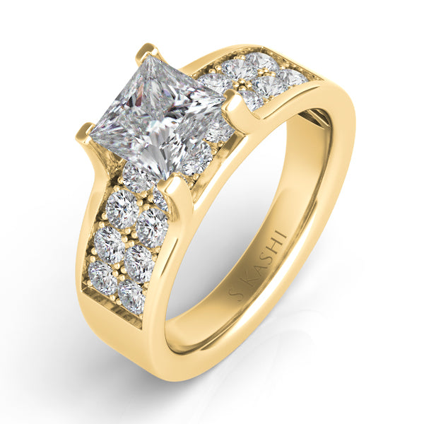 Yellow Gold Engagement Ring - EN7078YG