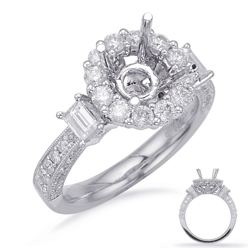 Palladium Engagement Ring - EN7083-PD