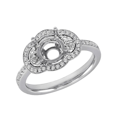 Platinum Engagement Ring - EN7090-PL