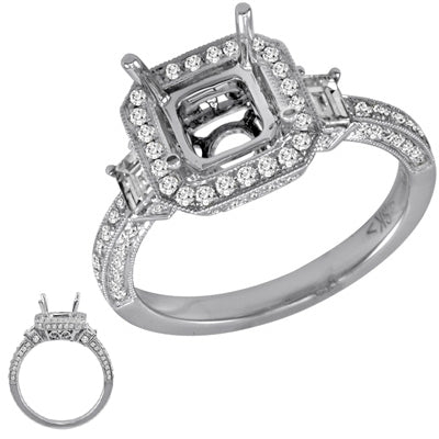 Platinum Engagement Ring - EN7093-PL